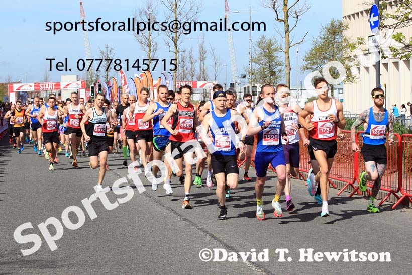 Sunderland City 10k, 2022 Sunderland City Half Marathon, 10k  5k.  Photo: David T. Hewitson/Sports for All Pics